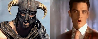 "Something Stupid" de Robbie Williams y Nicole Kidman... versión Skyrim 1