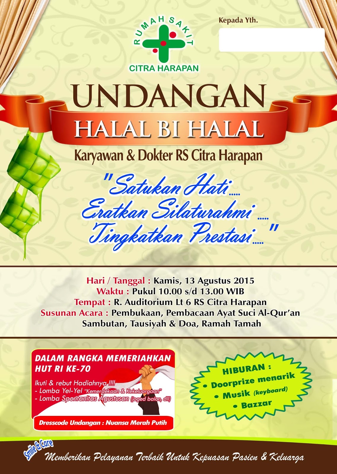 Undangan Halal Bi Halal
