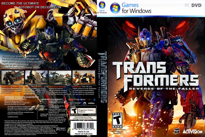 Transformers 2 Revenge Of The Fallen Pc Game Crack Download