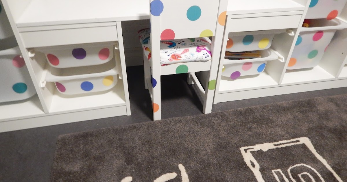 Fresh Coat of Paint Ikea Hack Trofast Storage System + Sundvik Chair