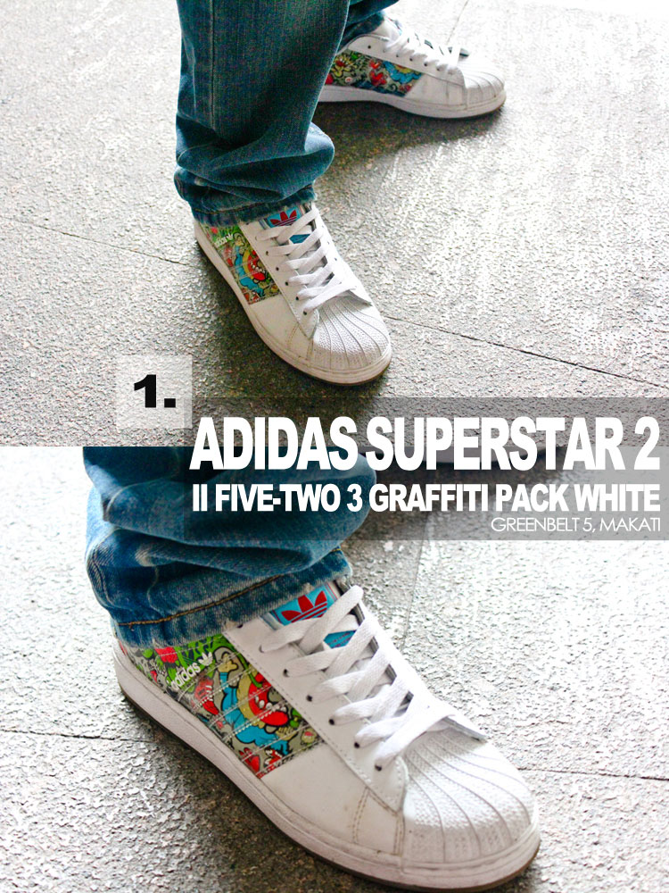 adidas superstar 2 graffiti pack