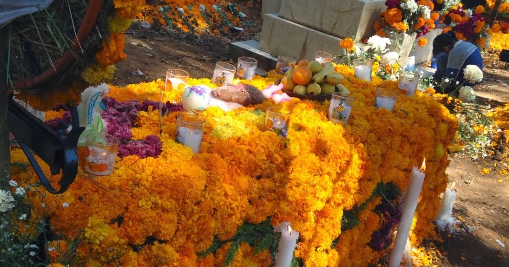 Elements of the Ofrenda of Day of the Dead