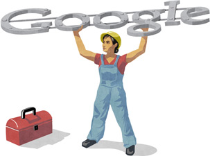 Labor day2012 Doodle di Google nel giorno del 1° maggio