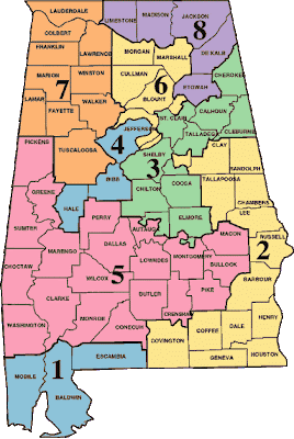 alabama map county state districts al