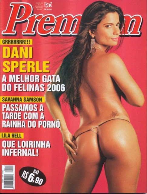 Sexy Premium - Capa: Dani Sperle - Secundário Lila Hell - Edição Fevereiro 2006 Confira as fotos da modelo ex-namorada de Alexandre Frota e amiga colorida do Adriano Imperador, Dani Sperle capa da Sexy Premium de fevereiro de 2006!