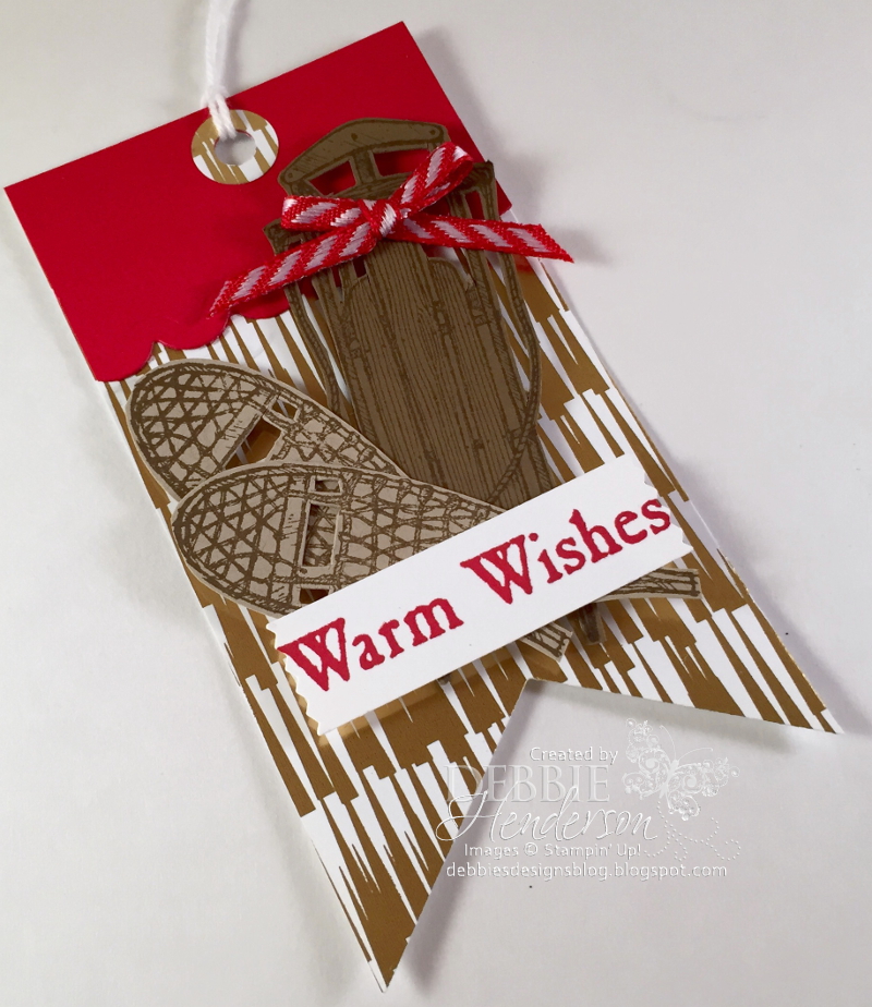 Christmas tags Debbie's Designs: 12 Days of Christmas Tags Day #1!
