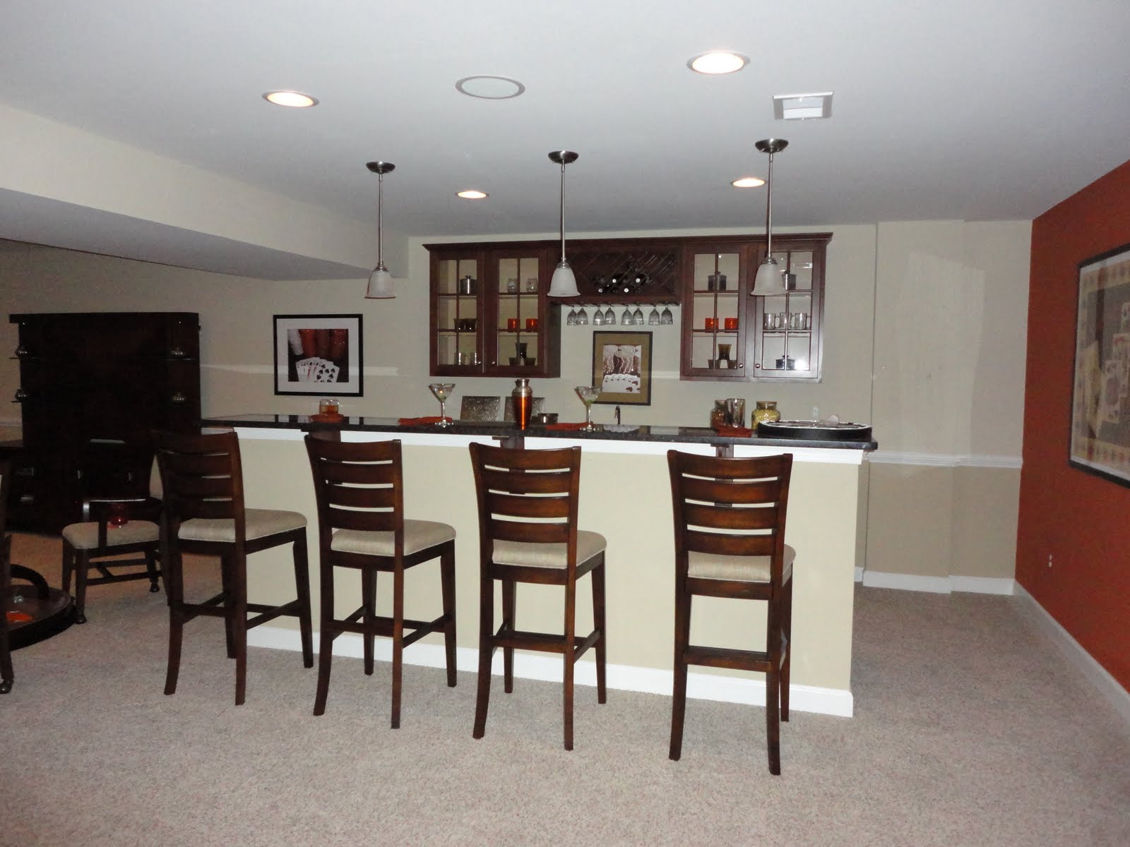 Building a Ryan Homes Avalon Wet Bar Photos for Enna