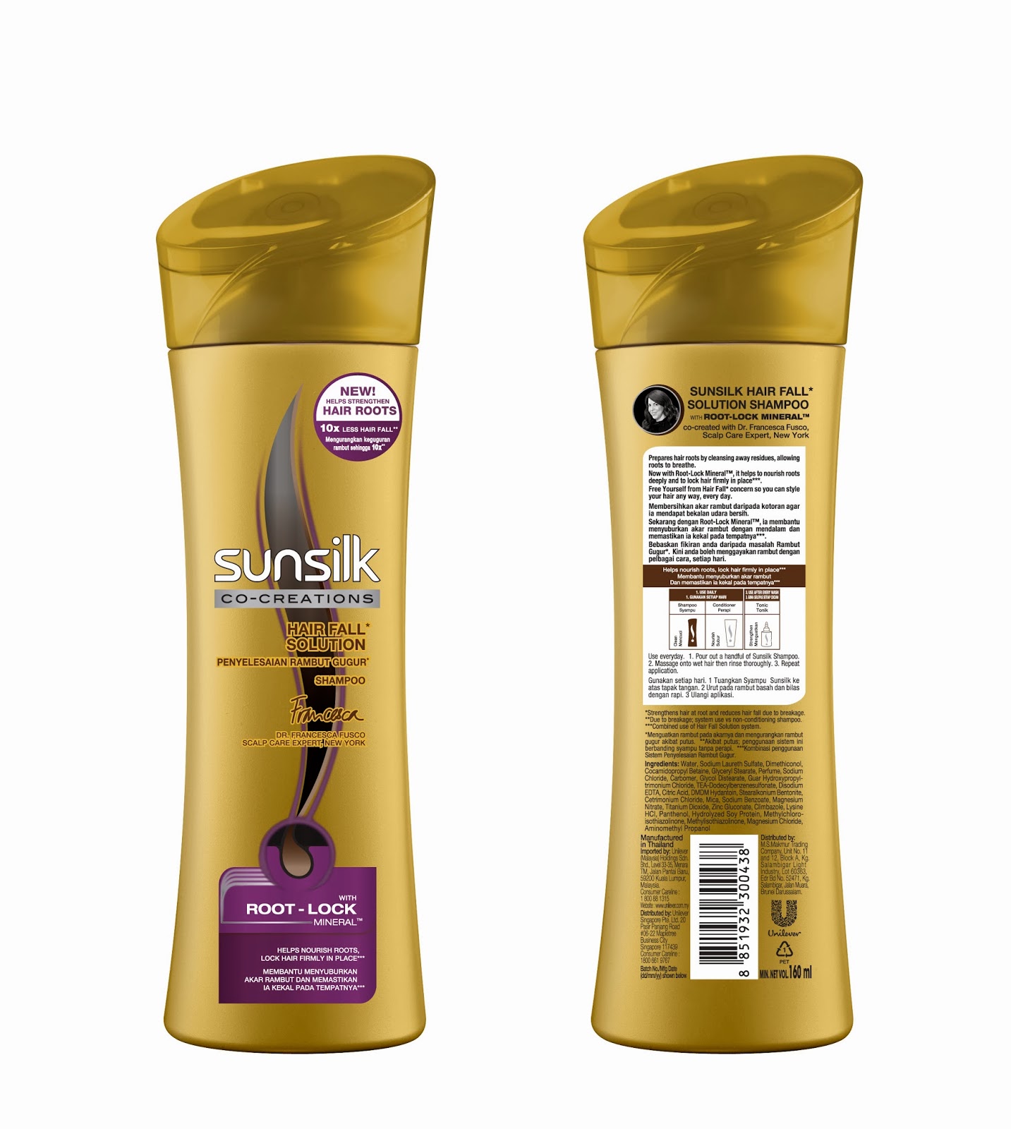 Collette Miles Sunsilk Hair Fall Solution