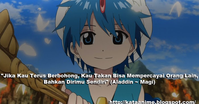 Kata Bijak Anime Aladdin Magi