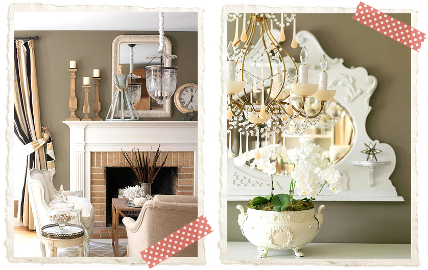 I colori delle pareti shabby chic interiors Tinte nuove per interni
