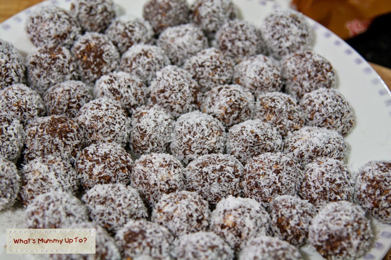 What's Mummy Up To Recipe Chocolate Truffle Balls