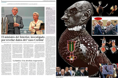 ¡Manda huevos al juez de las medallas pensionadas! Tiene de rositas al chivato de ETA, el Faisán Rubalcaba, y quiere mandar caminito de Jerez al Ministro tonto de capirote