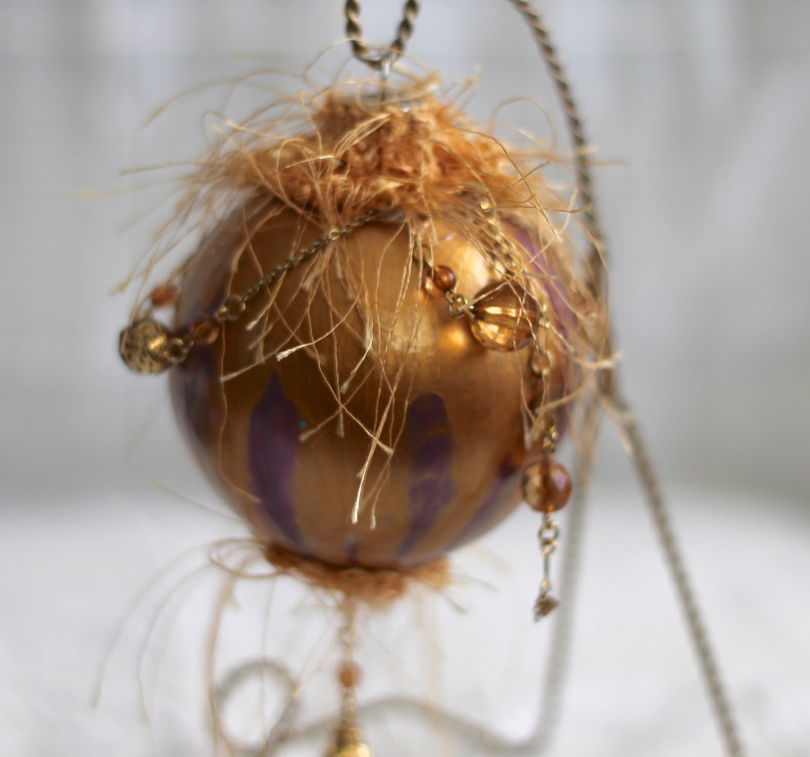 Where Your Treasure Is Painting and Decorating Glass Christmas Bulbs
