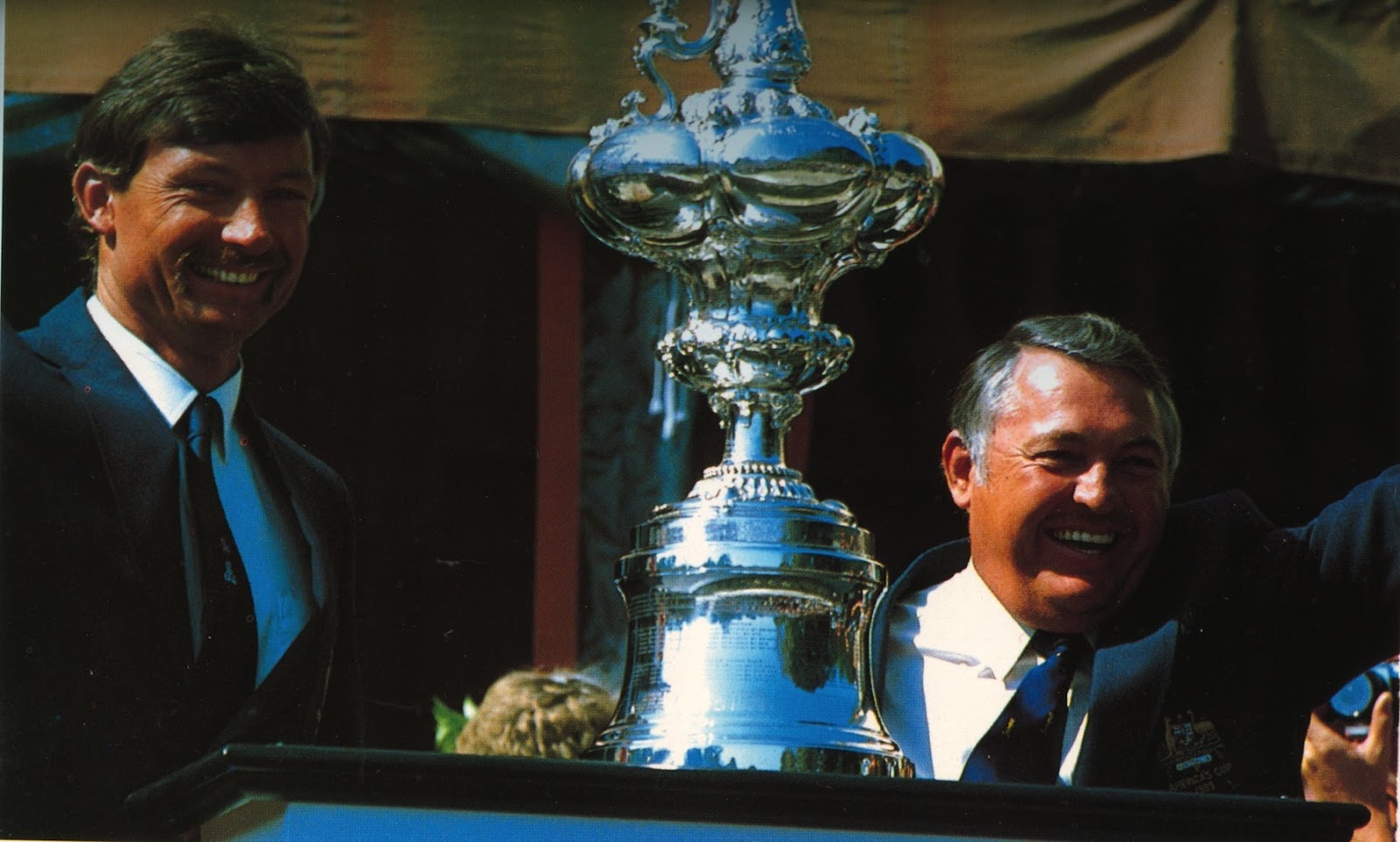 Chevalier Taglang AMERICA'CUP 25th CHALLENGE AMERICA'S CUP 1983 AUSTRALIA II KA 6 12 METER IR