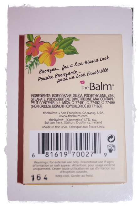 The balm bahama mama bronzer kontür pudrası