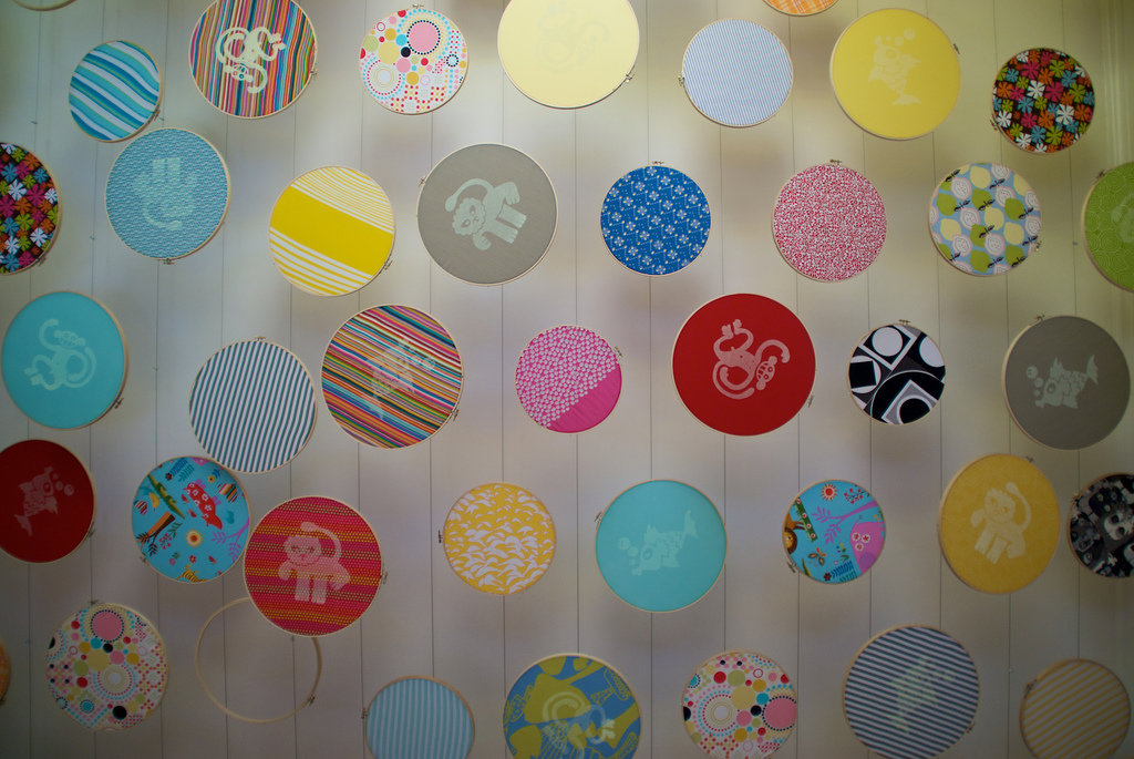 Puppy Love Preschool Diy Baby Nursery Embroidery Hoop Ceiling