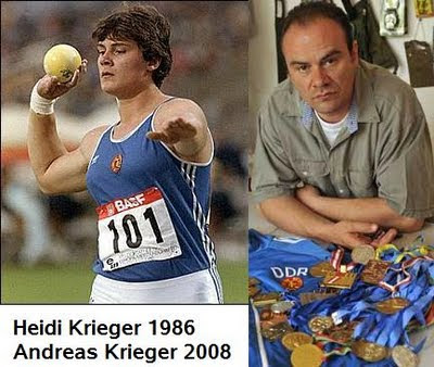 East german athletes and steroids
