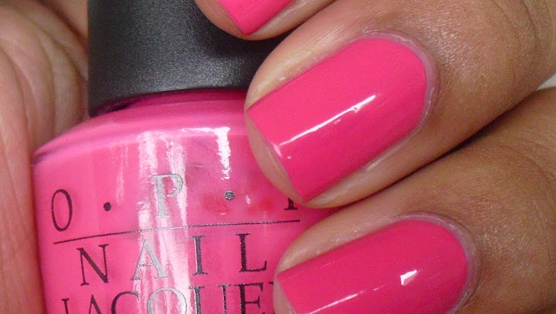 6. OPI Nail Lacquer in "Strawberry Margarita" - wide 8