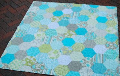 Half+hexagon+quilt+pattern
