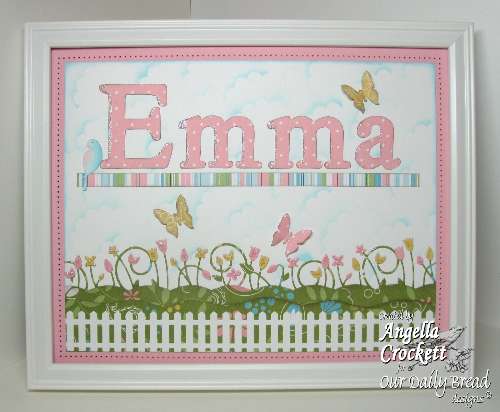 Body, Mind, Spirit, and STAMPS! Baby Shower Card and Gift for Baby Emma!