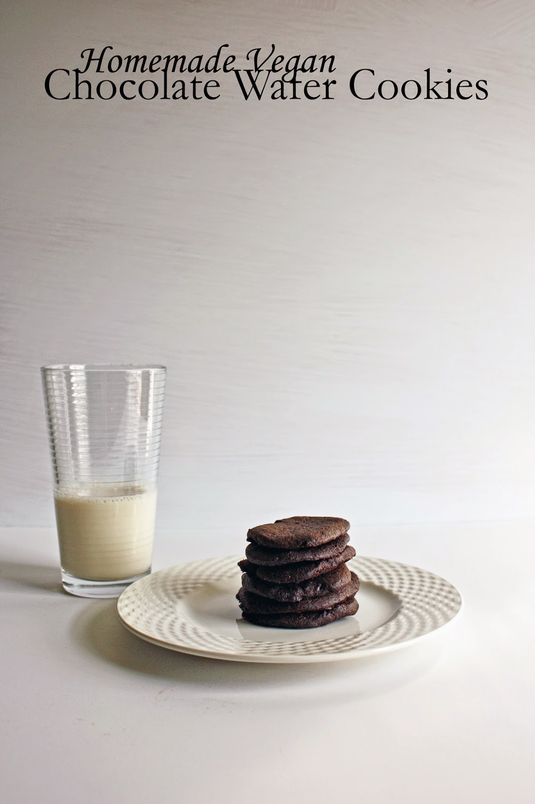 Homemade vegan chocolate wafer cookies How to Philosophize with Cake