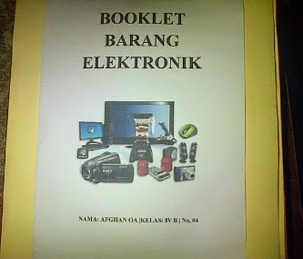 Tugas Sd Membuat Booklet Elektronik Atonaru Blog