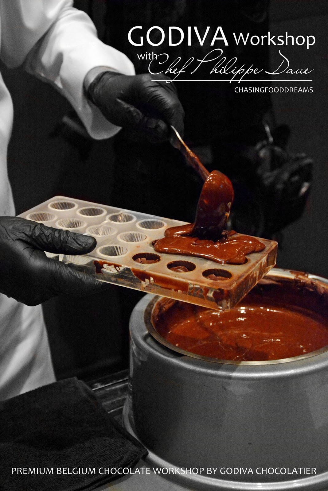 CHASING FOOD DREAMS Godiva Chocolate with Chef Phillip Daue