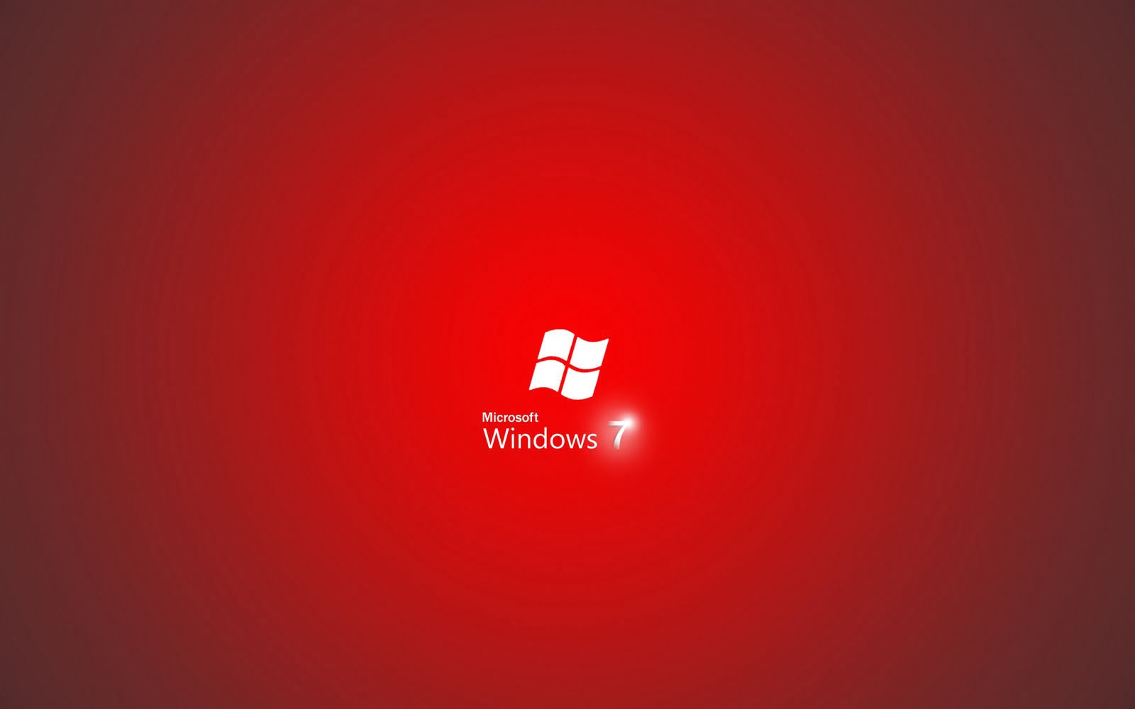 windows 7 red wallpaper