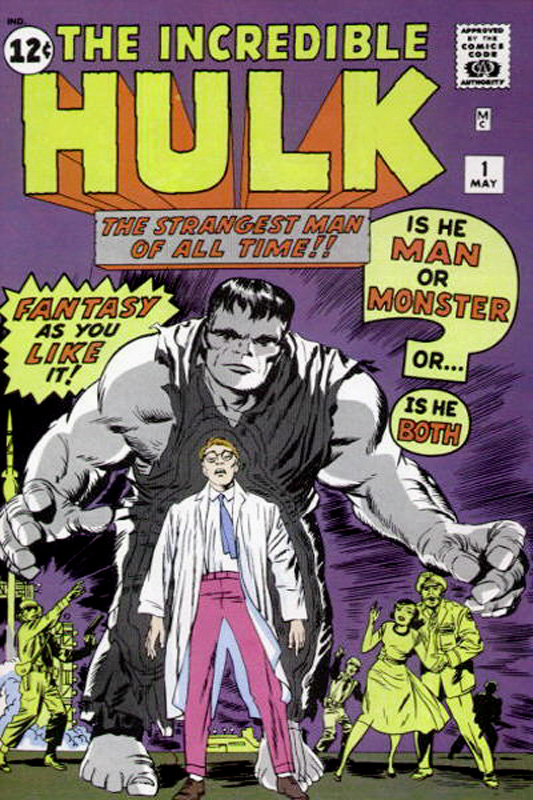 அவெஞ்சர்ஸ்(AvEnGeRs) திரைப்படம் ஒரு  பார்வை ! The+Incredible+Hulk+first+Comics+cover+-+1962