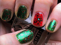 Unhas Decoradas de Natal - fotos com unhas natalinas