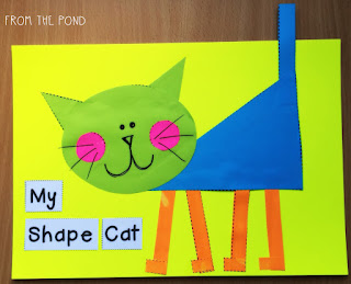 More 2D Shape Animal Crafts + A Fox Freebie! | Frog Spot | Bloglovin’