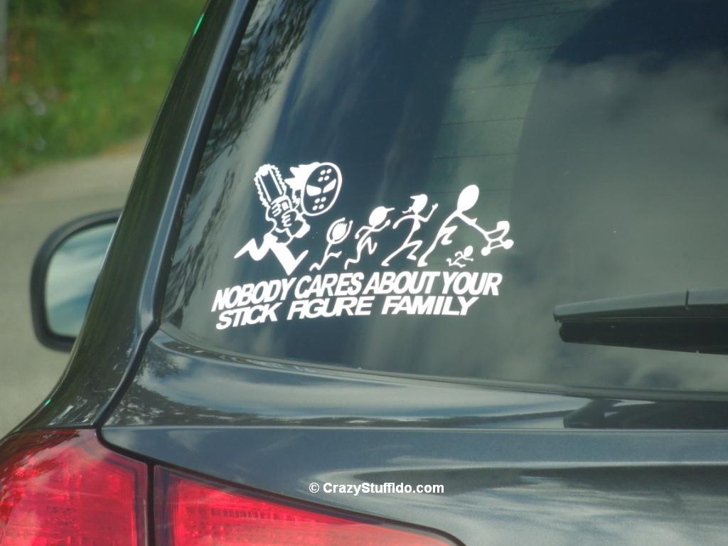 Nobody Cares About Your Stick Figure Family