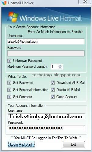 MSN Password Cracker How to Crack/Hack MSN Password