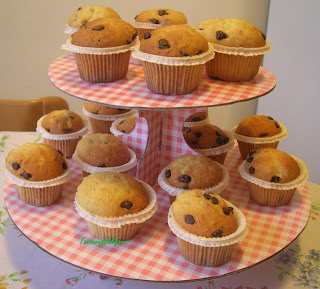 cupcake alla banana e granella di nocciole...