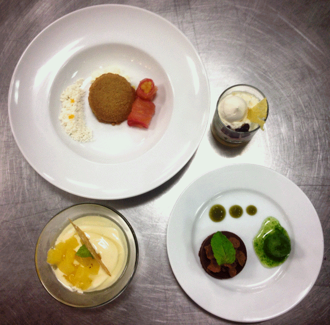 Assortment of Class Pre-Desserts Assortment of Class Pre-Desserts