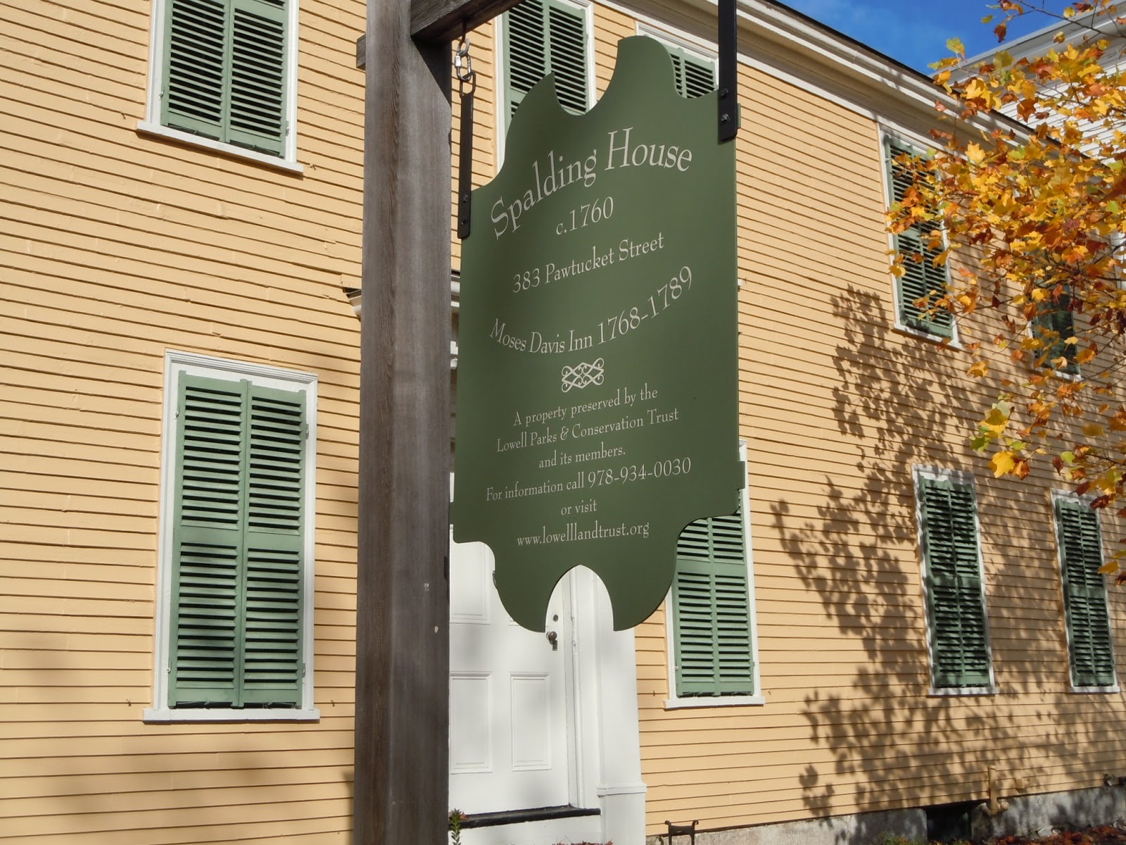 Life From The Roots The Spalding House Lowell, MA Wordless Wednesday