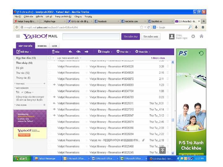Huyền thoại thành hiện thực =))) thế là e đã hốt đc vé 3.000VNĐ của VietJet Air