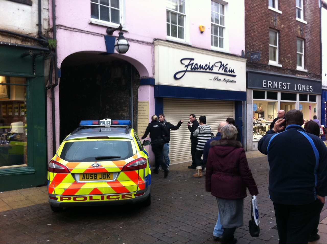 Blackie Rocks An eyewitness' account of the armed robbery in King's Lynn