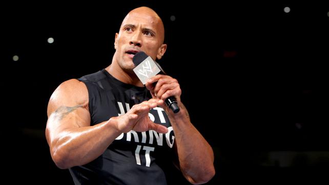 The Rock prematch words.... The+rock+sd
