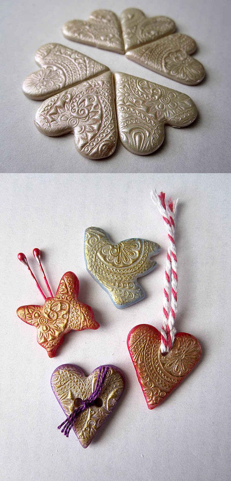 *ClayGuana DIY Polymer Clay Scrapbook Embellishments