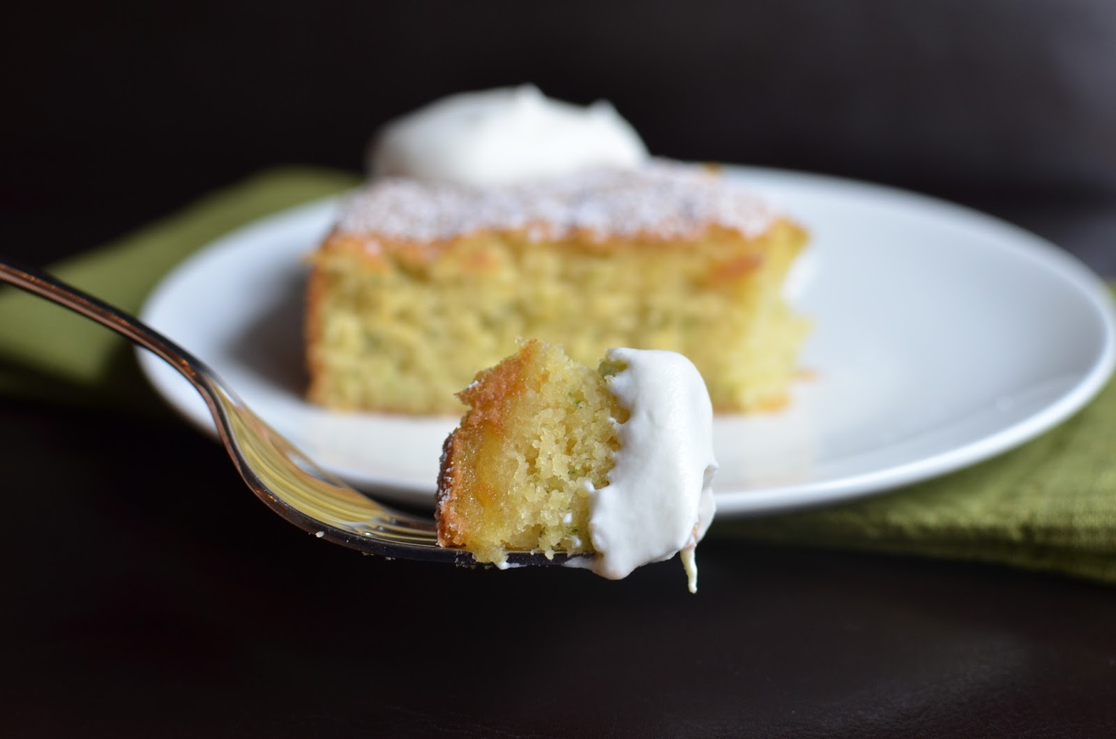 Playing with Flour Zucchinialmond cake