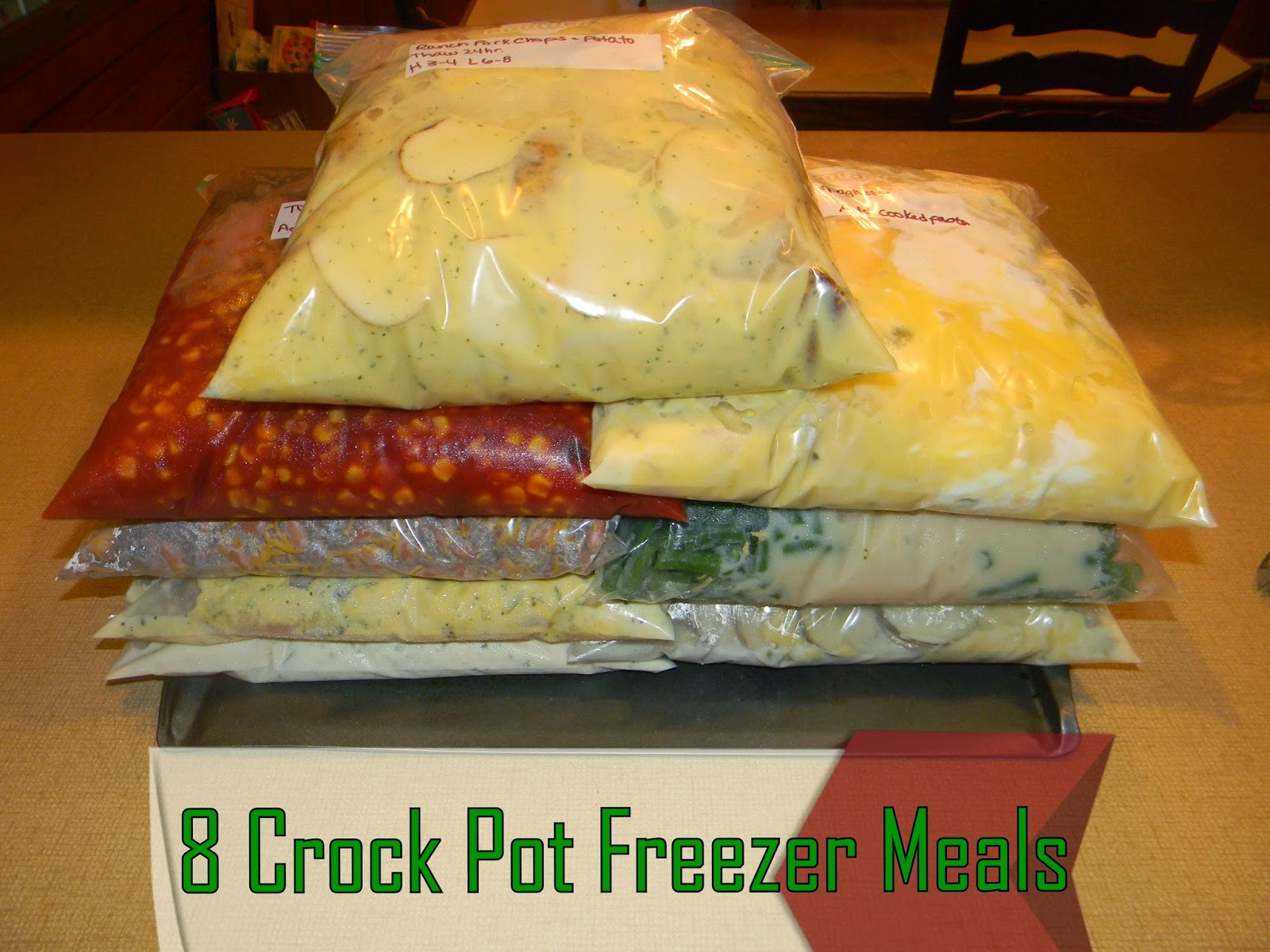 Growing to Four: Crock Pot Freezer Meals- Part 2