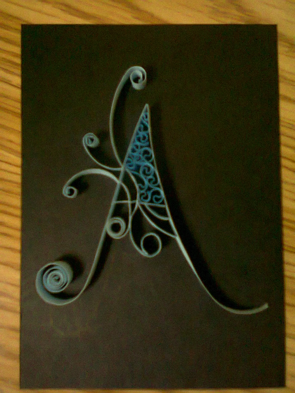 Nehal Quilling Quilling monogram