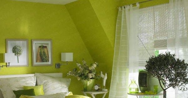 Dormitorios en verde limón - Dormitorios colores y estilos