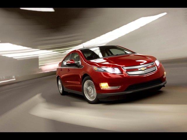 Chevy Volt Red
