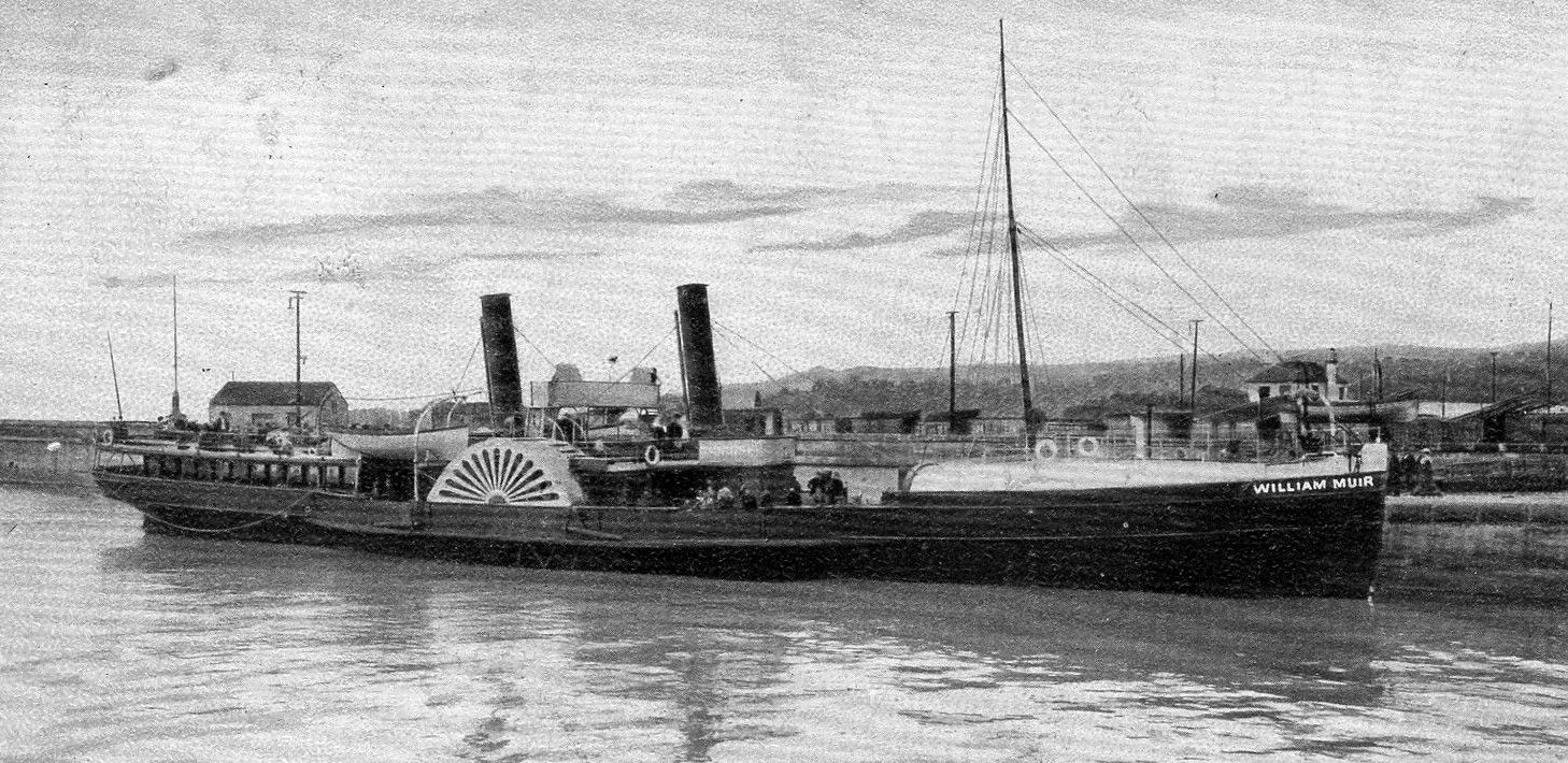 Tour Scotland Photographs Old Photograph Paddle Steamer William Muir