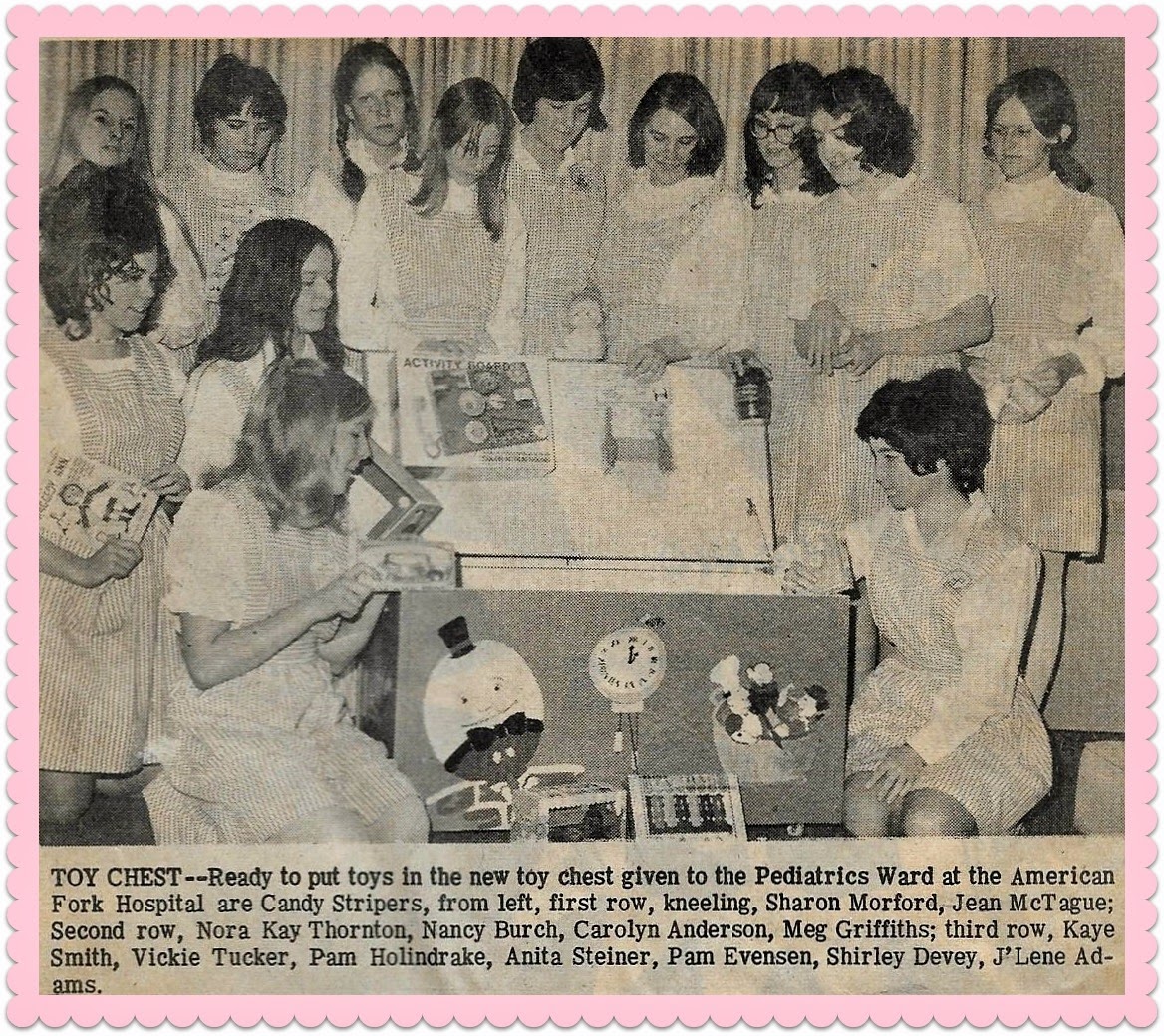 Zetta's Aprons When I Was Your Age...I Was A Candy Striper!