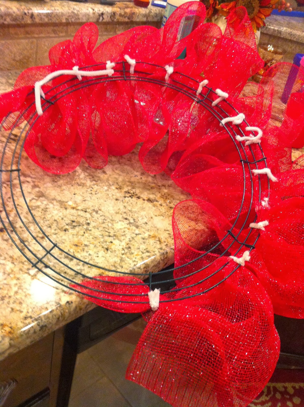 My Crafty World Wreath