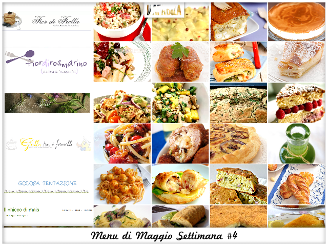 Menu di Stagione: Maggio #4 Menu di Stagione: Maggio #4