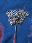 Tibetan silver hairpins